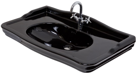 Smanni Electra Tezgah Üstü Lavabo Siyah 1110-102